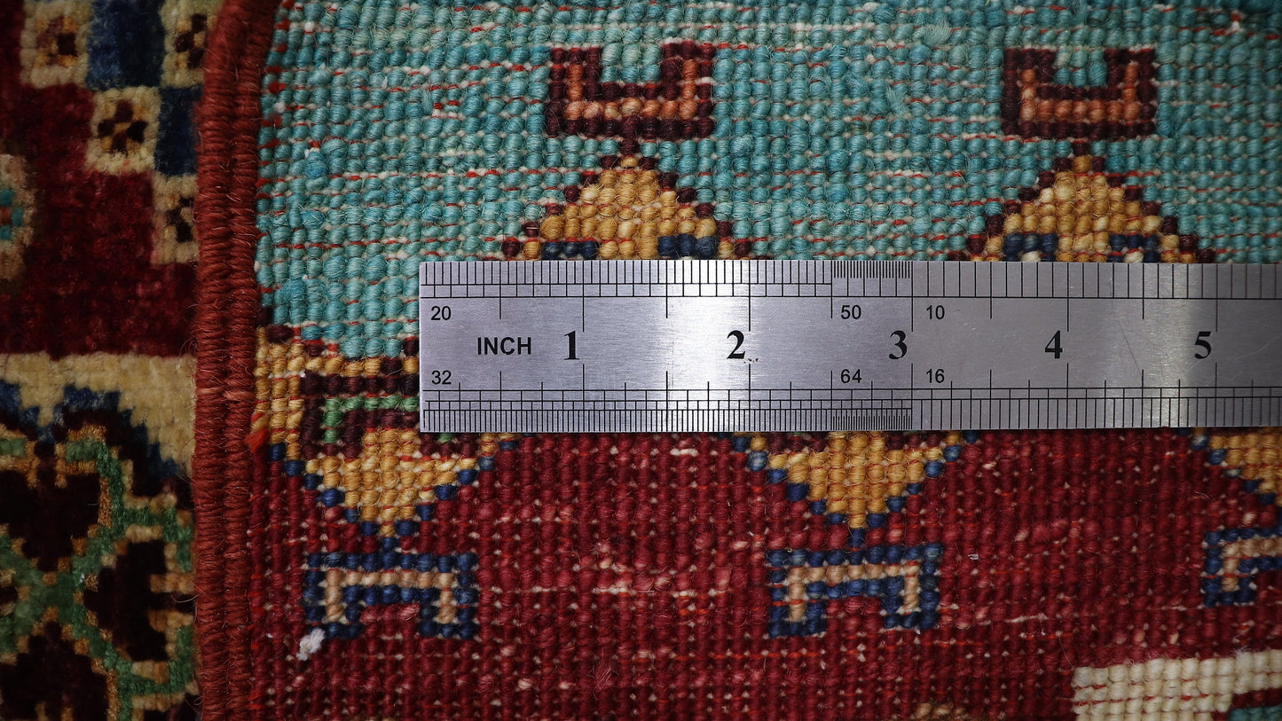 10 Ft Gabbeh Runner Rug, Afghan Hand Knotted Wool Traditional Rectangle Carpet, Entryway Rug, Hallway Rug, Kitchen Rug, Foyer Rug, Stair Rug