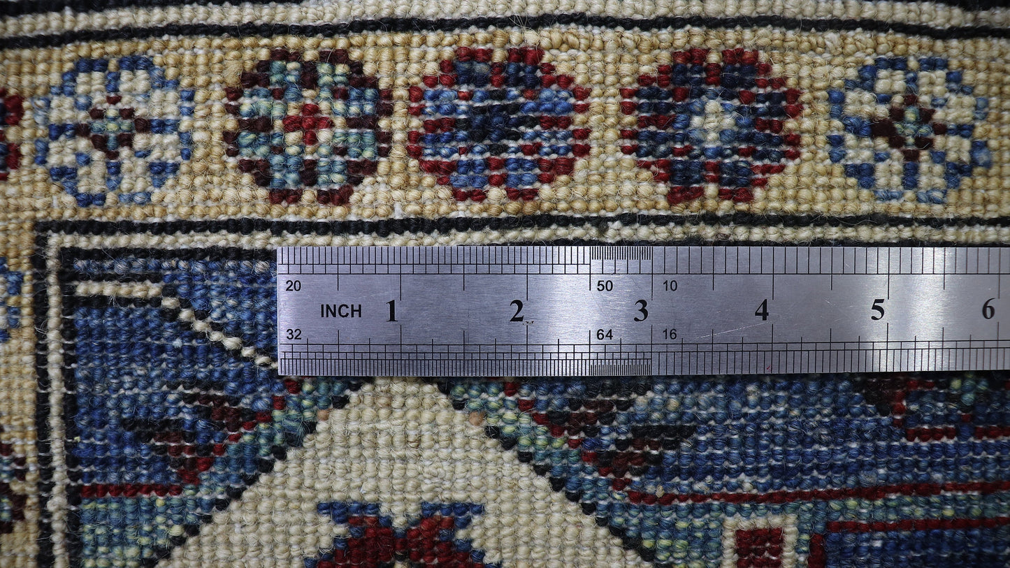 8x10 Ft Heriz Large Area Rug, Red Afghan Hand Knotted Wool Traditional Rectangle Carpet, Rug For Living Room, Bedroom Rug, Dining Table Rug