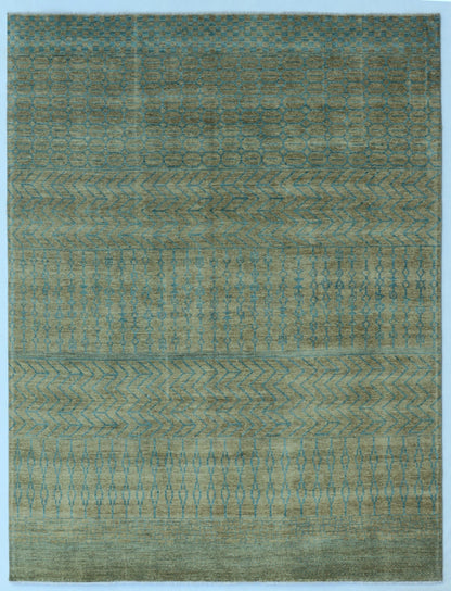 8x10 Ft Abstract Gabbeh Area Rug, Afghan Hand Knotted Wool Transitional Rectangle Carpet, Rug For Living Room, Bedroom Rug, Dining Table Rug