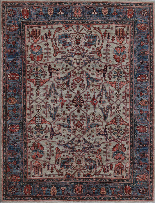 5x6 Ft Bidjar Arabesque Area Rug, Persian Hand Knotted Wool Traditional Rectangle Area Carpet, Rugs For Living Room, Bedroom Rug, Office Rug