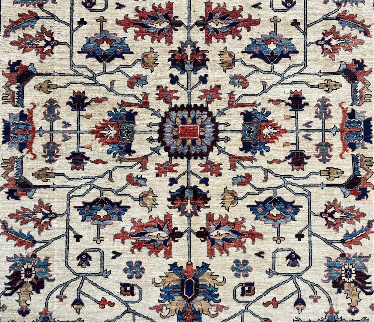 8x10 Ft Serapi Hand Knotted Afghan Traditional Area Rug