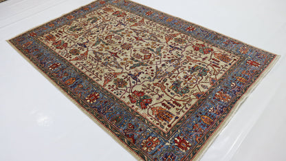 6x9 Ft Multicolor Bidjar Afghan Hand Knotted Traditional Area Rug