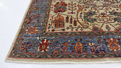 6x9 Ft Multicolor Bidjar Afghan Hand Knotted Traditional Area Rug