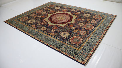 8x10 Ft Turkish Mamluk Hand Knotted Oriental Area Rug