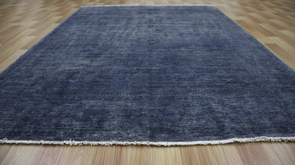 5x7 Ft Blue Transitional Area Rug, Afghan Hand Knotted Wool Abstract Rectangle Carpet, Rugs For Living Room, Bedroom Rug, Dining Table Rug