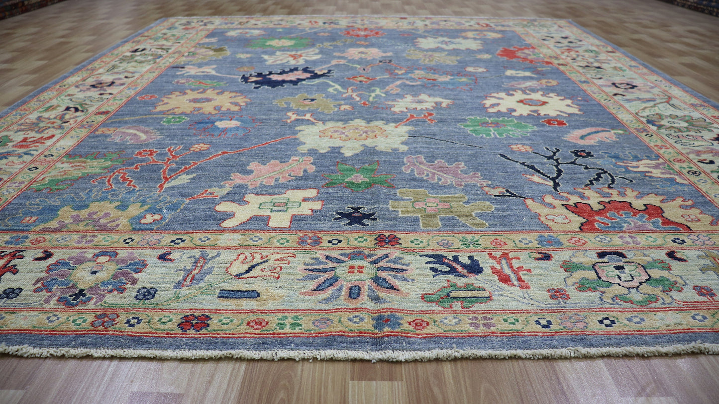 8x10 Ft Persian Bidjar Area Rug, Hand Knotted Wool Traditional Rectangle Carpet, Living Room Rug, Bedroom Rug, Dining Table Rug, Floral Rug